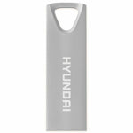 Hyundai Bravo Deluxe Keychain USB | 2.0 Flash Drive | 32GB | Silver