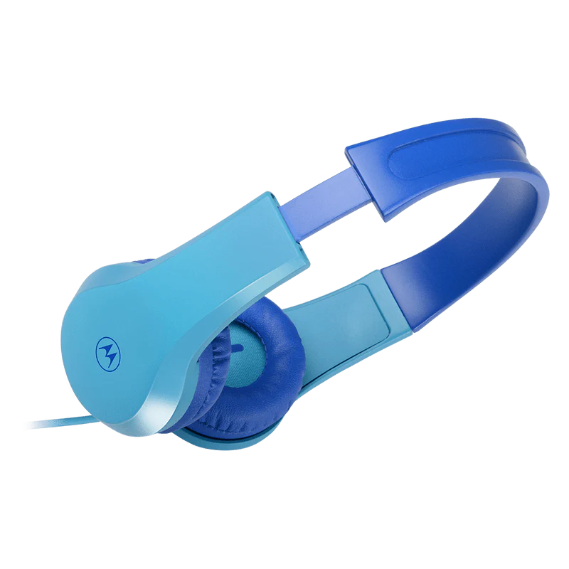 Motorola | Moto JR200 Kids Headphones with Microphone | Light Blue