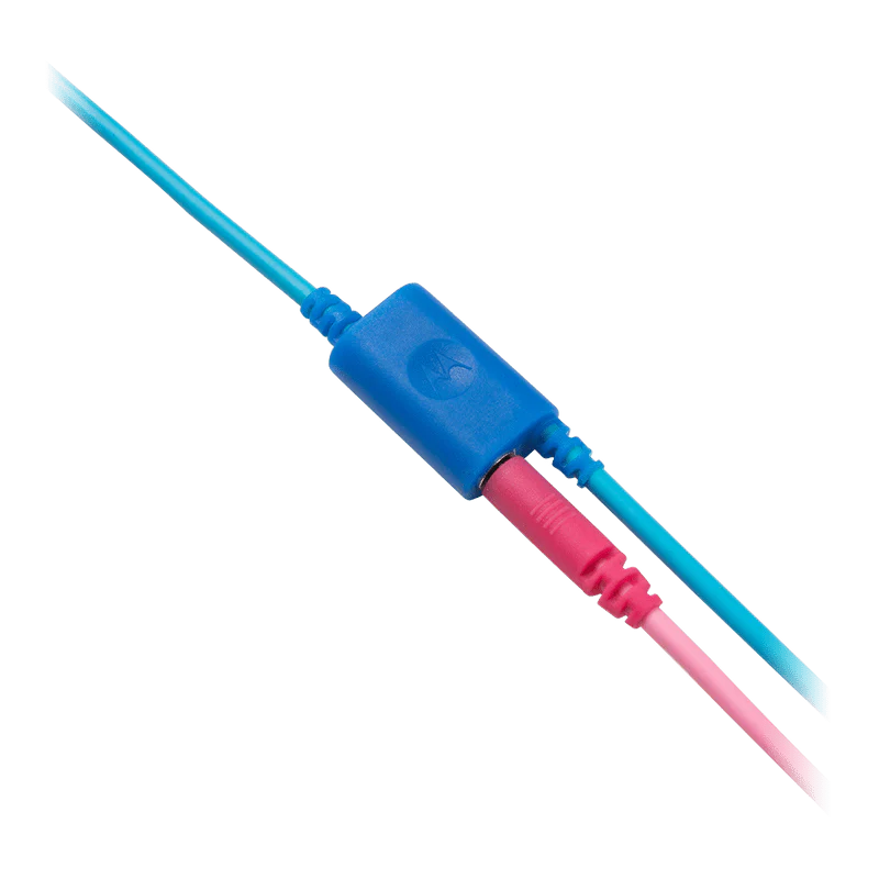 Motorola | Moto JR200 Kids Headphones with Microphone | Light Blue