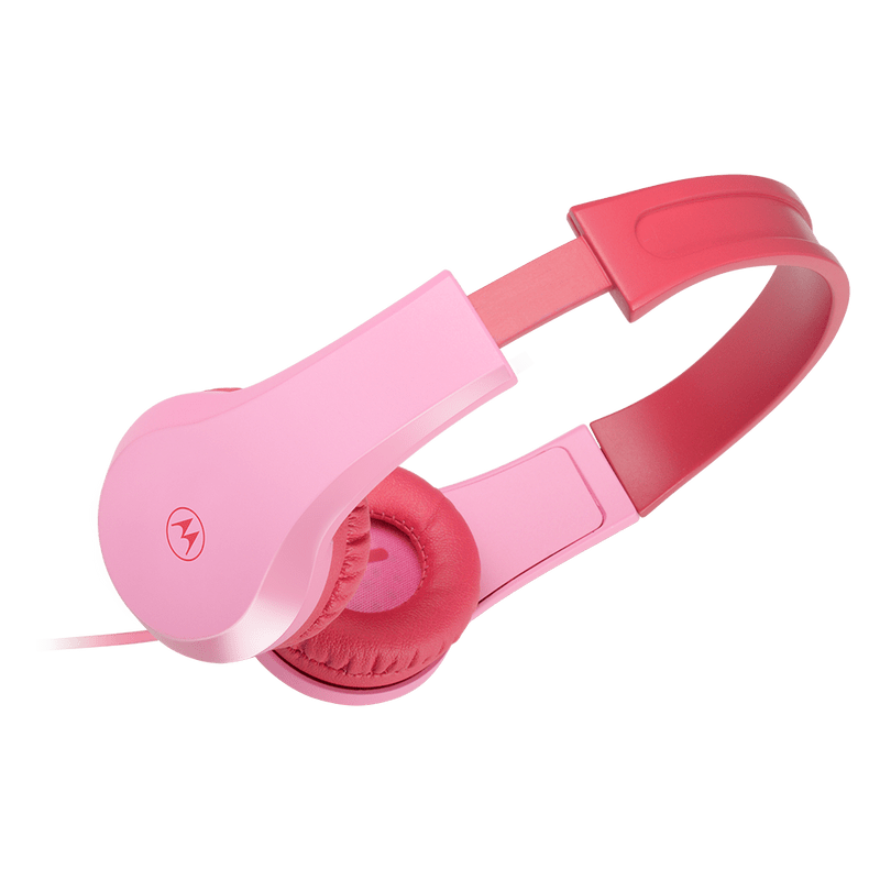 Motorola | Moto JR200 Kids Headphones with Microphone | Light Pink