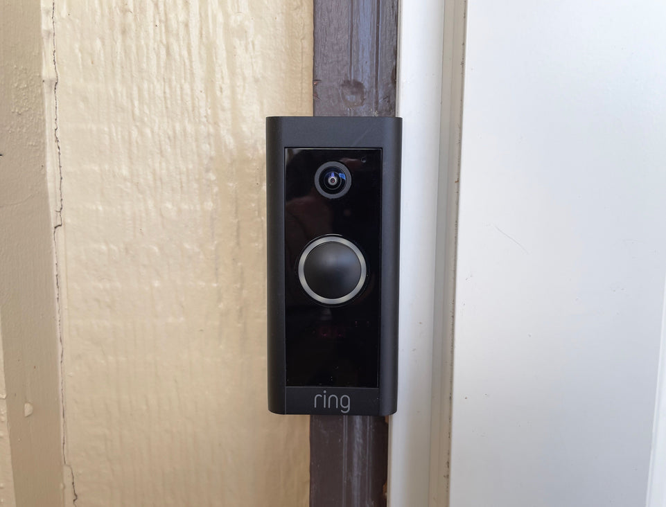 Ring HD Video Doorbell | Wired Plug-in | Black