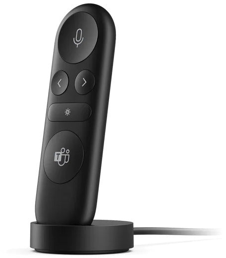Microsoft Presenter+ | Wireless Bluetooth Presentation Remote Control | Advanced Built-in Features | Black