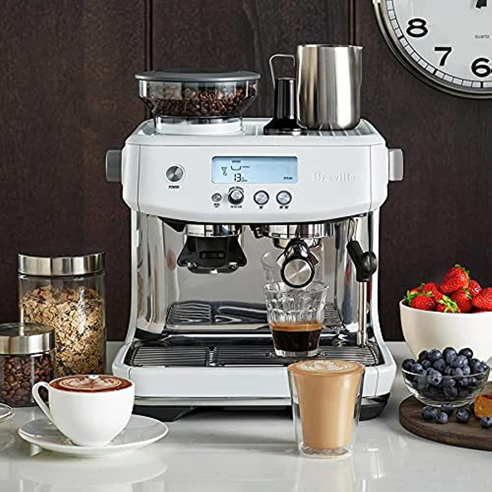 Breville | The Barista Pro Espresso Machine | Sea Salt | BES878SST