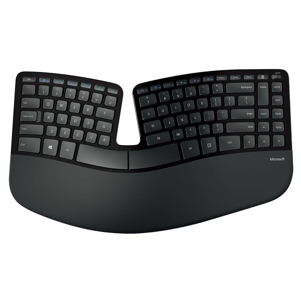 Microsoft Sculpt Ergonomic Wireless Desktop Keyboard & Wireless Mouse | L5V-00001