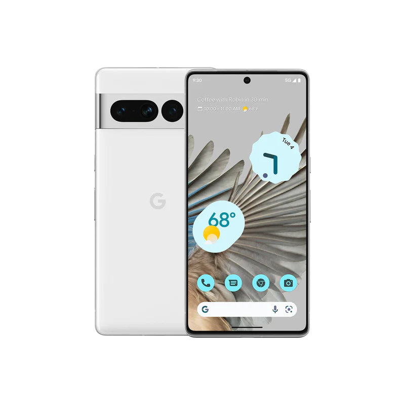 Google Pixel 7 Pro | Dual-SIM | 5G Smartphone | International Version | Snow