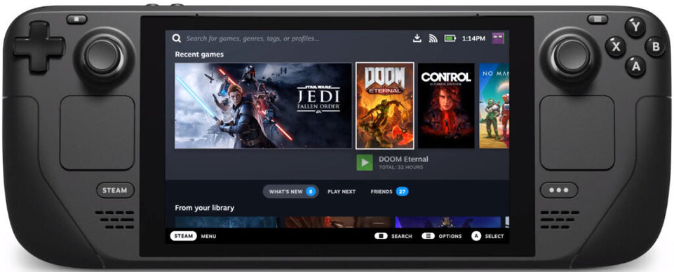 VALVE Steam Deck 7" | SteamOS 3.0 | Handheld Gaming Console | 64GB