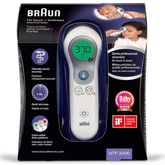 Braun No Touch + Forehead Thermometer