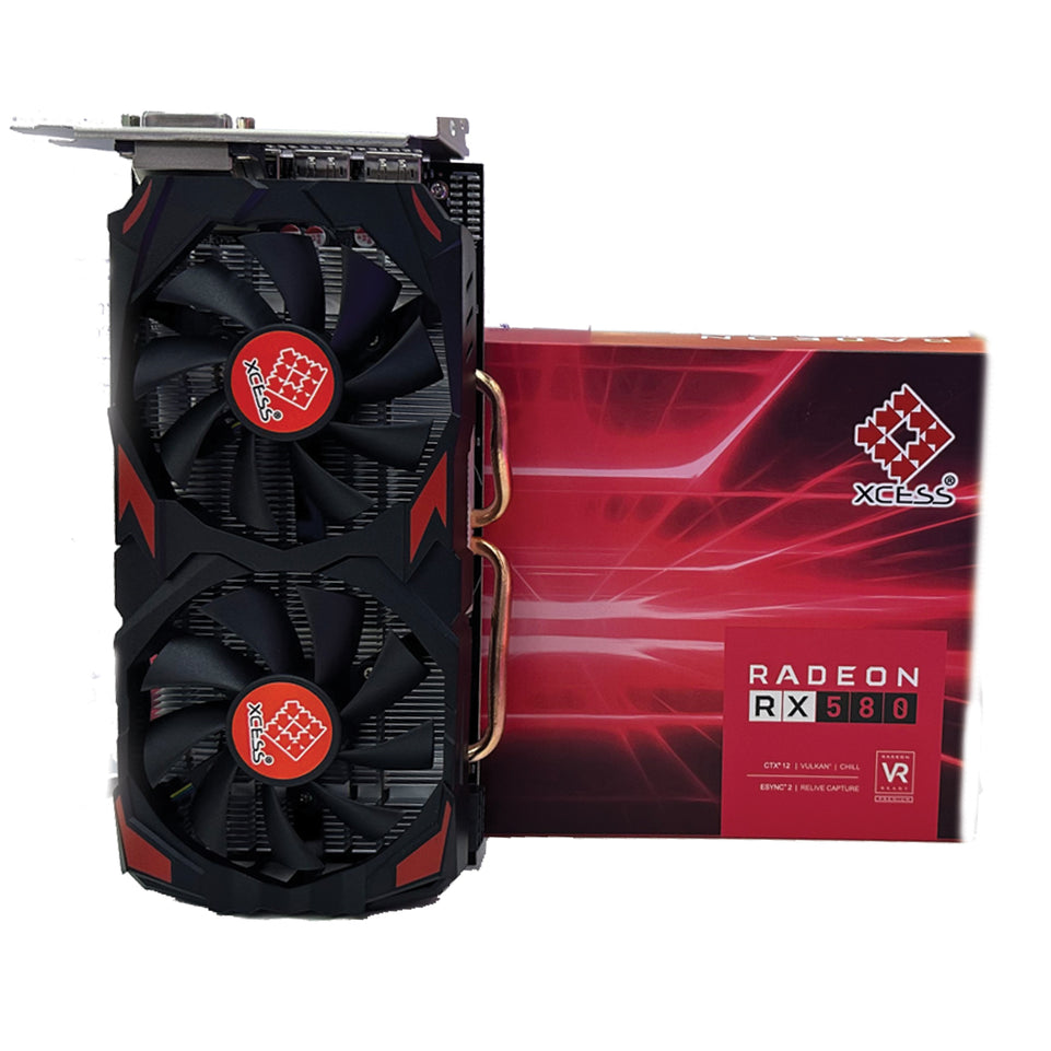 Xcess Radeon RX 580 Graphics Card | 8GB GDDR5 | 256 Storage