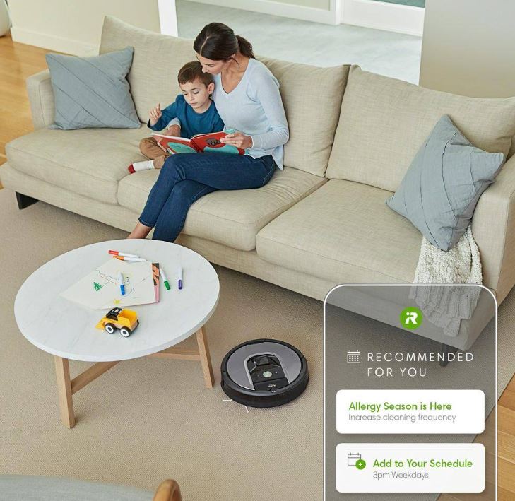 iRobot Roomba 960 Robot Vacuum Cleaner | Wi-Fi Connected | Compatible with Alexa | Black