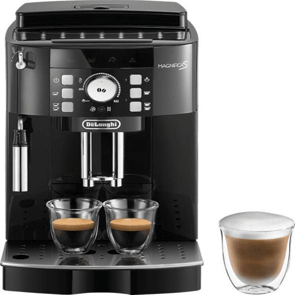 DeLonghi | Magnifica Fully Automated Coffee Machine | Black-S Ecam 21.116.B
