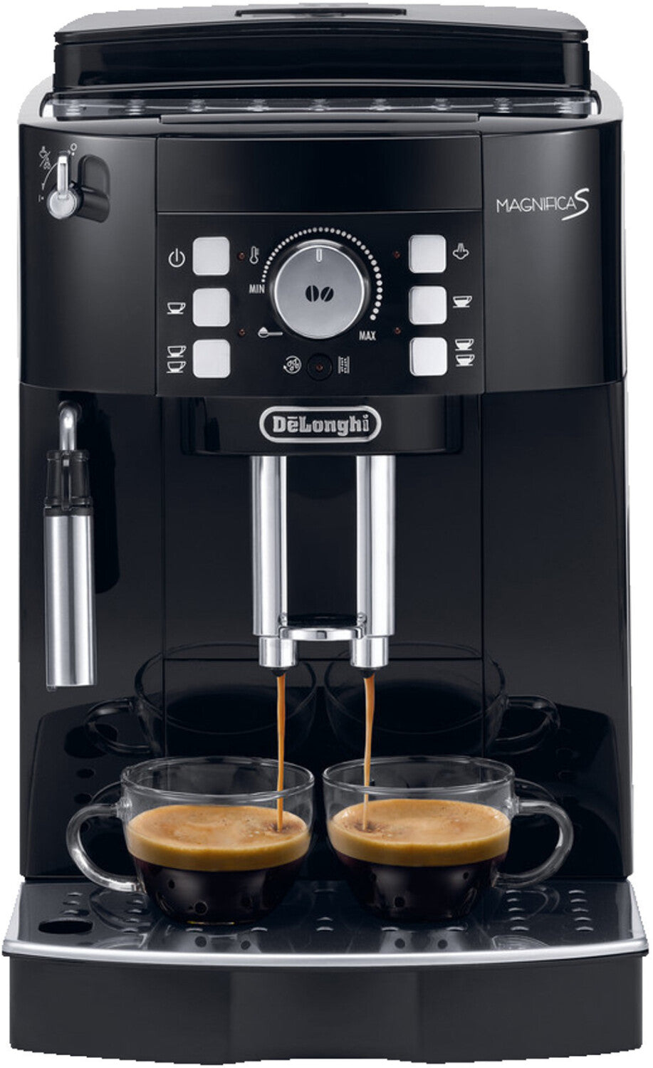 DeLonghi | Magnifica Fully Automated Coffee Machine | Black-S Ecam 21.116.B