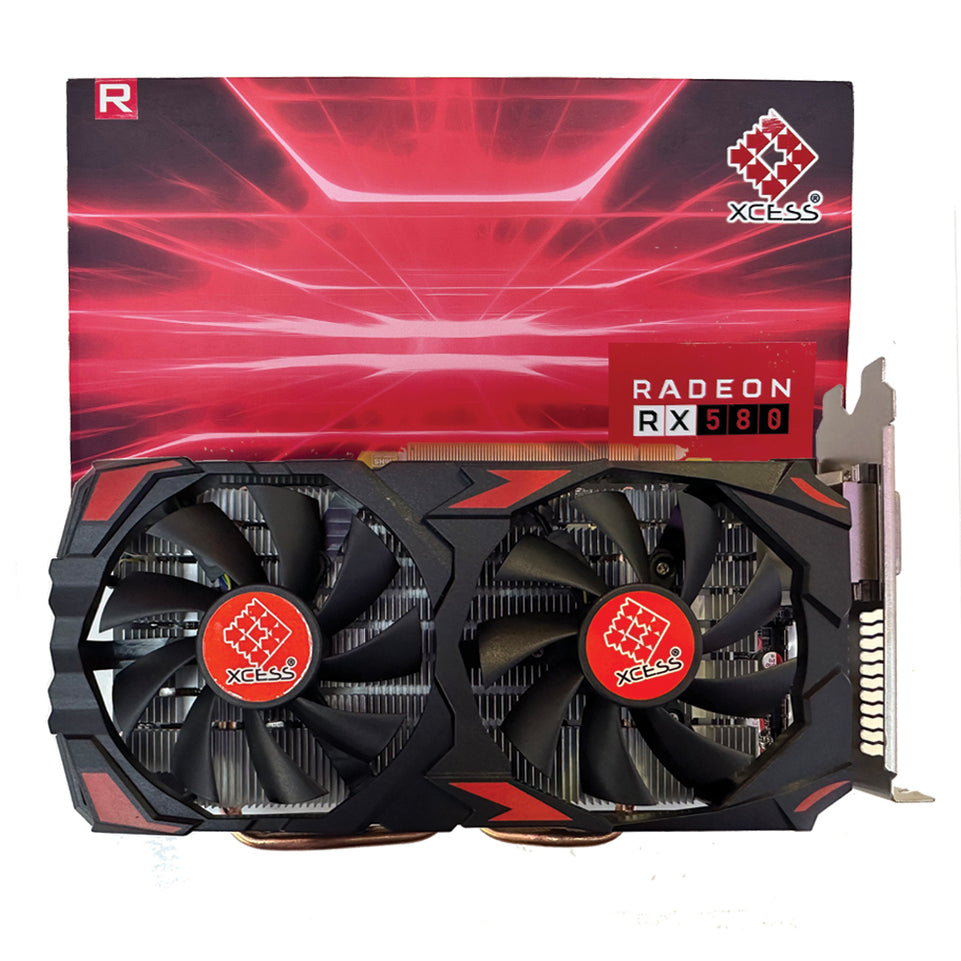 Xcess Radeon RX 580 Graphics Card | 8GB GDDR5 | 256 Storage
