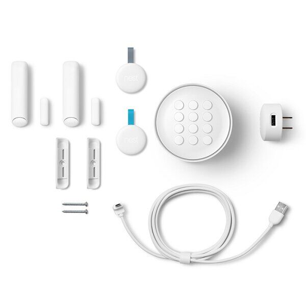 Google Nest Secure Alarm System | Starter Pack | White