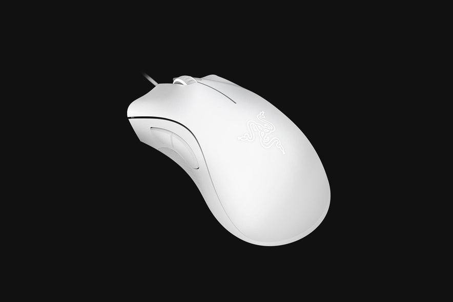 Razer DeathAdder Essential Wired Gaming Mouse | 6400 DPI Optical Sensor | White
