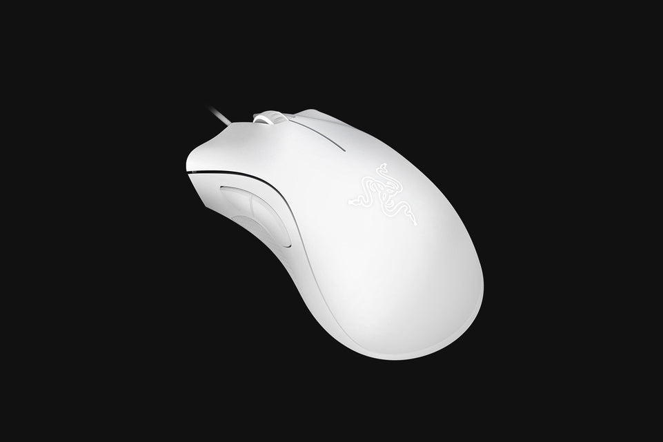Razer DeathAdder Essential Wired Gaming Mouse | 6400 DPI Optical Sensor | White