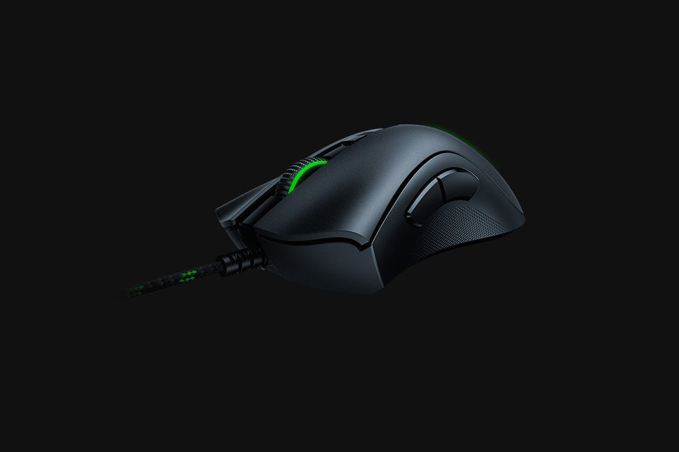 Razer DeathAdder V2 Wired Gaming Mouse | 20K DPI Optical Sensor | Rubberized Side Grips
