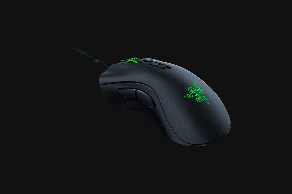Razer DeathAdder V2 Wired Gaming Mouse | 20K DPI Optical Sensor | Rubberized Side Grips