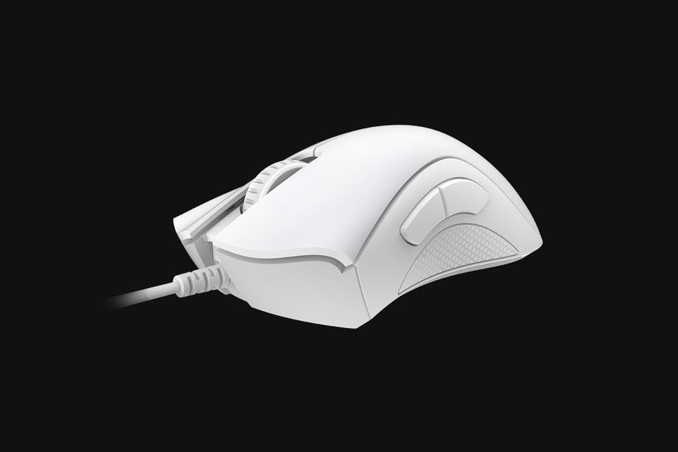 Razer DeathAdder Essential Wired Gaming Mouse | 6400 DPI Optical Sensor | White