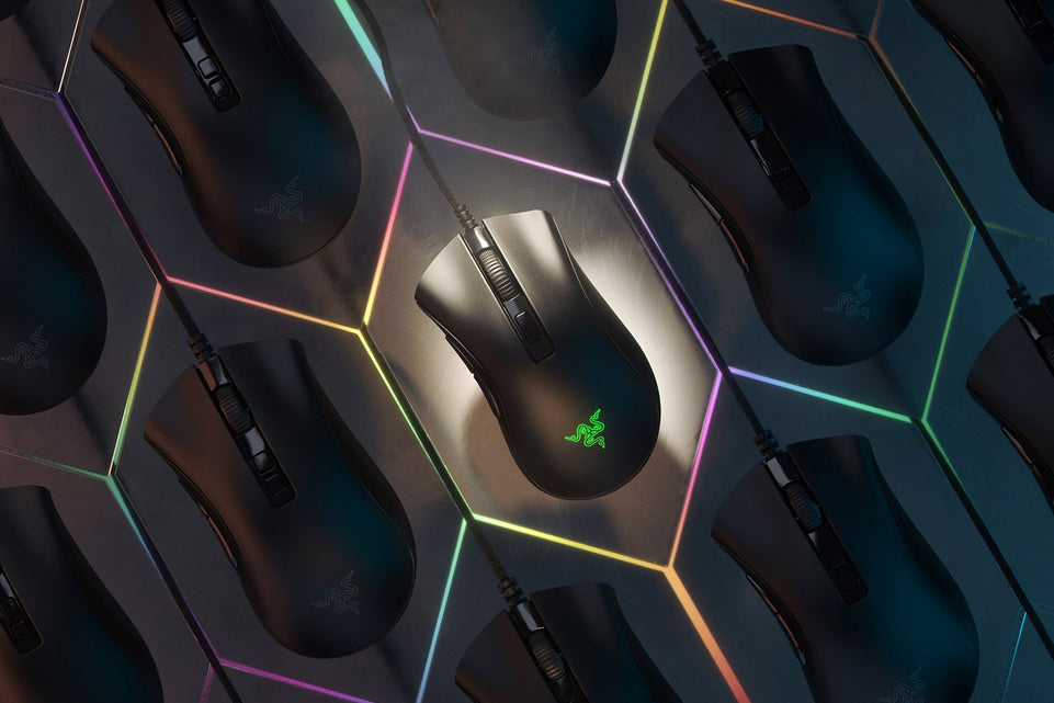 Razer DeathAdder V2 Mini Gaming Mouse | Anti-Slip Grip Tape Included | Classic Black
