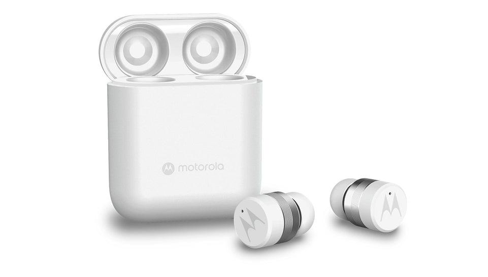 Motorola | Moto Buds 120 | True Wireless Bluetooth Earbuds | White