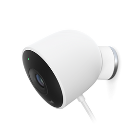 Google Nest Cam | IQ Outdoor Security Camera | Wired | White
