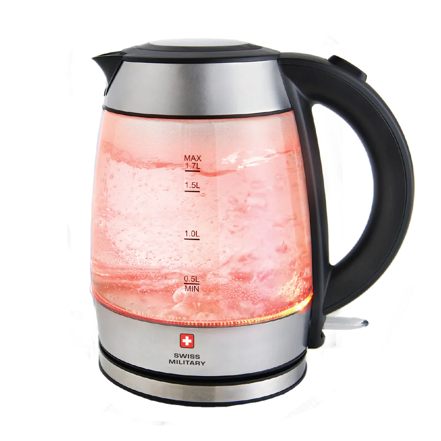 Swiss Military Prism Glass Kettle (1.7L)