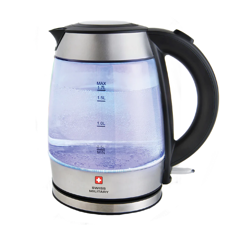 Swiss Military Prism Glass Kettle (1.7L)