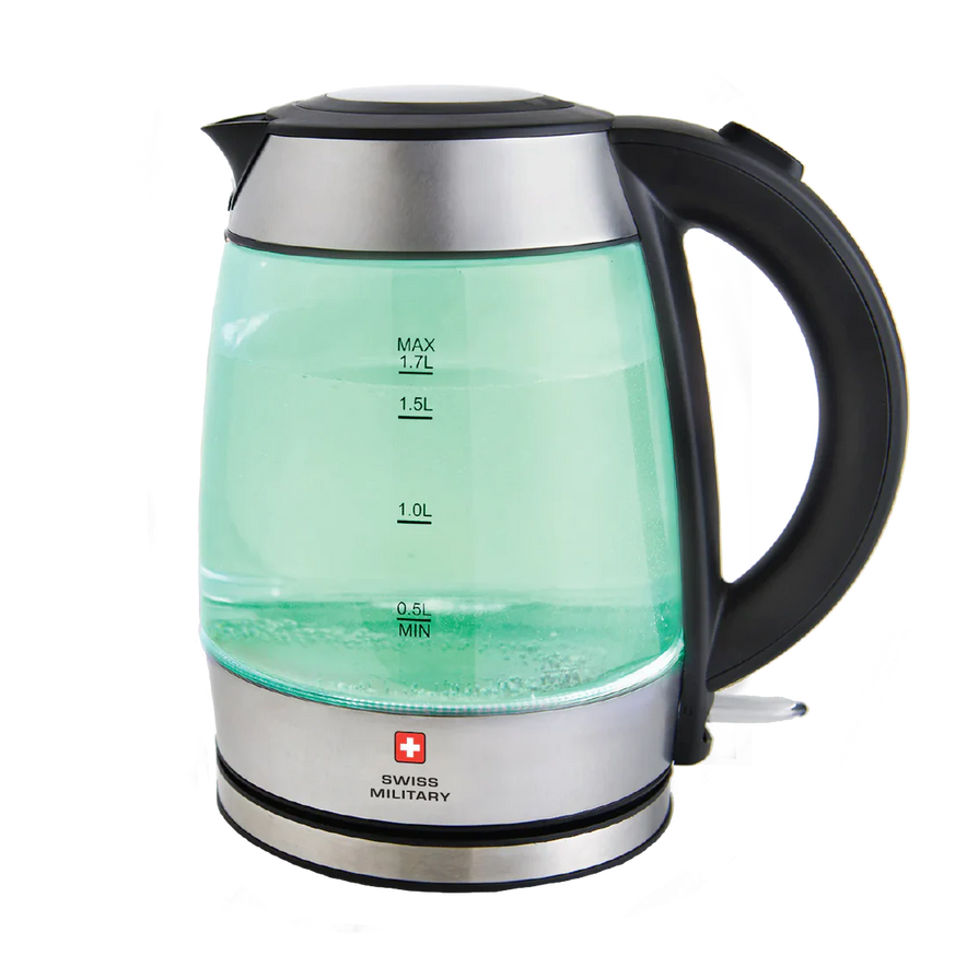 Swiss Military Prism Glass Kettle (1.7L)