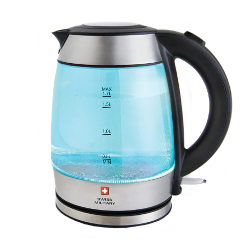 Swiss Military Prism Glass Kettle (1.7L)