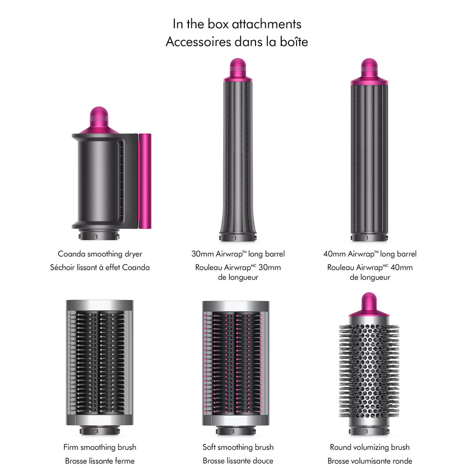 Dyson Airwrap Multi-styler | Complete Long | Fuchsia/ Bright Nickel | HS05