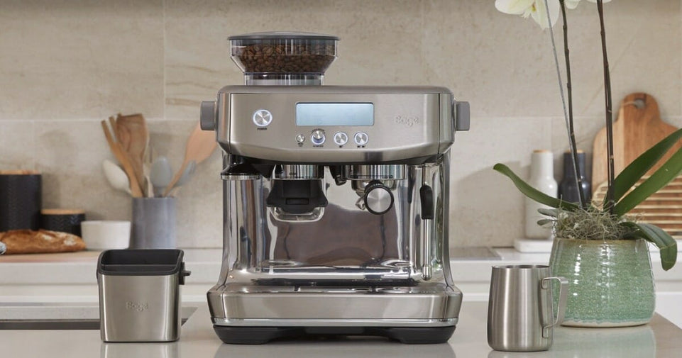 Breville | The Barista Pro Espresso Machine | Brushed Stainless Steel | BES878BSS
