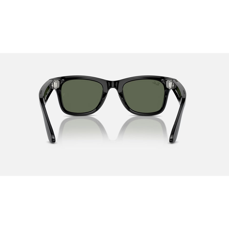 RayBan | Meta Glass Wayfarer | Shiny Black | RW4006