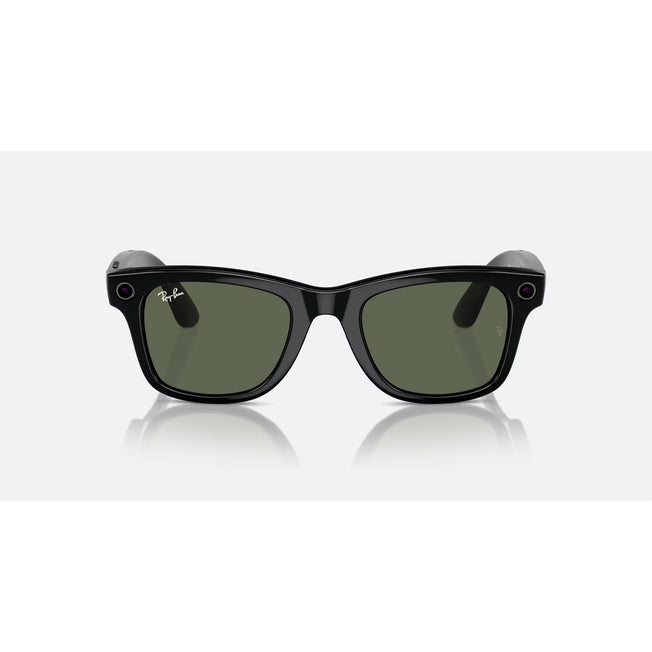 RayBan | Meta Glass Wayfarer | Shiny Black | RW4006