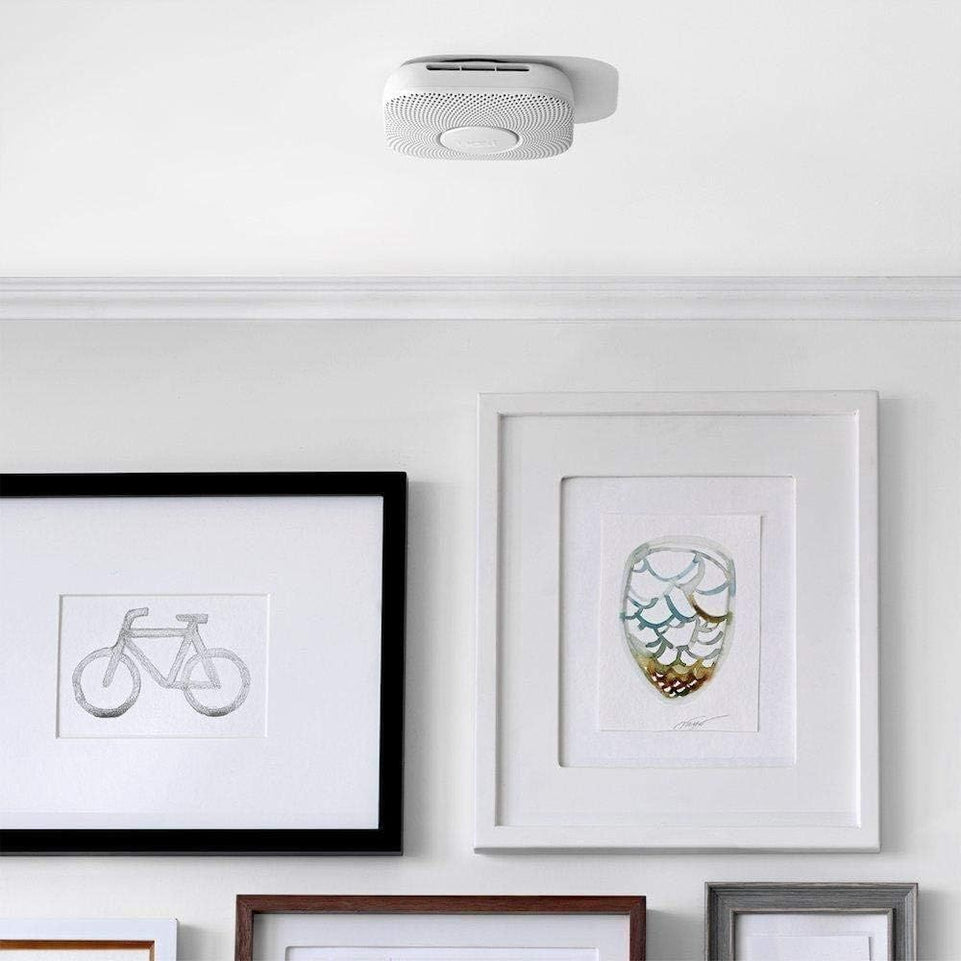 Google Nest Protect | Smoke Alarm | Smoke Detector and Carbon Monoxide Detector