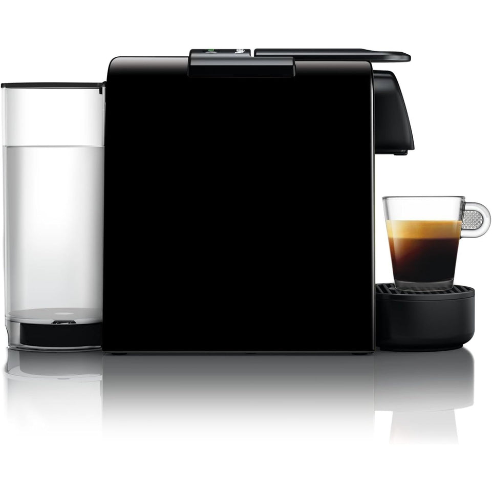 De'Longhi EN85.B Coffee Machine | Nespresso Essenza Mini | Original Capsule System | Water Tank 0.6L | With 20 Original Firenze Arpeggio Capsules | Black