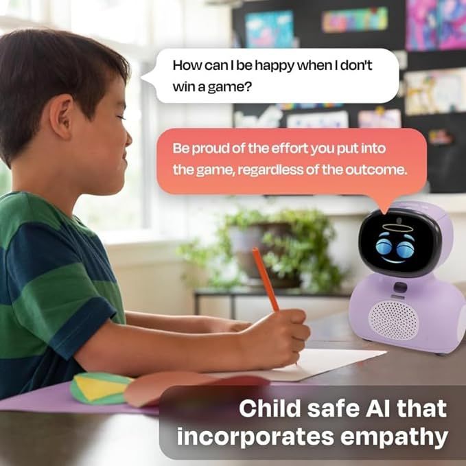 Miko : Mini AI-Powered SmartRobot for Kids | STEM Learning & Educational Robot| Unlimited Games + Interactive Robot with Coding apps | Best Birthday Gift for Girls & Boys Aged Group 5-12 | Blue