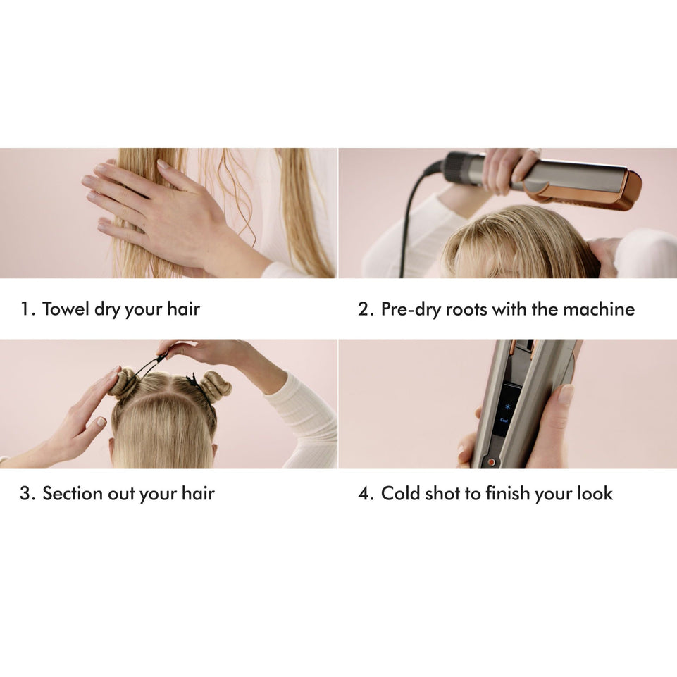 Dyson Airstrait Straightener | HT01 | Copper Jasper Plum