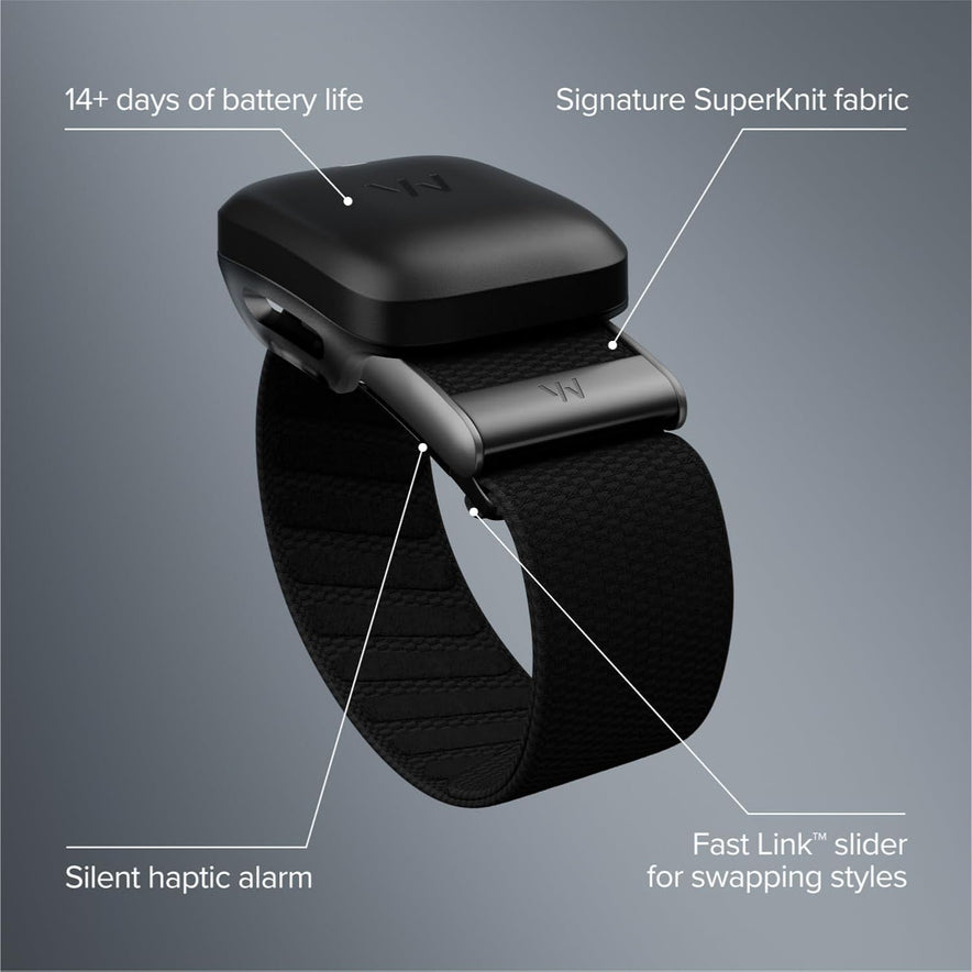 WHOOP Peak | 12-Month Membership | 5.0 Health and Fitness Wearable | 24/7 Activity and Sleep Tracker with Heart Rate | HRV, Stress Monitor, Personalized Coaching and Healthspan | 14+ Days Battery Life | Peak