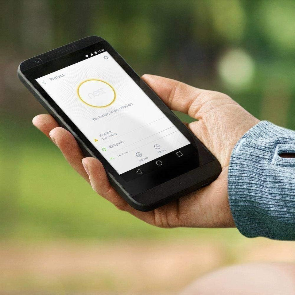 Google Nest Protect | Smoke Alarm | Smoke Detector and Carbon Monoxide Detector