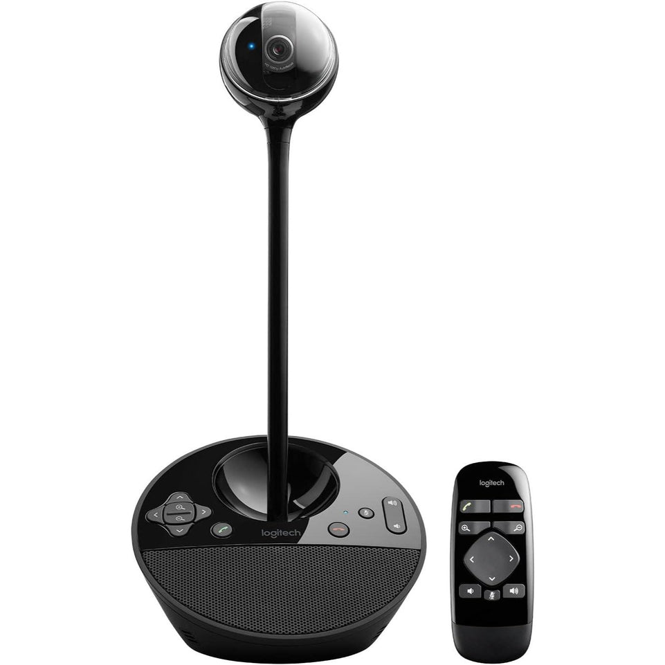Logitech All-in-one Video Conference Webcam | HD 1080p Camera | Built-In Speakerphone | BCC950