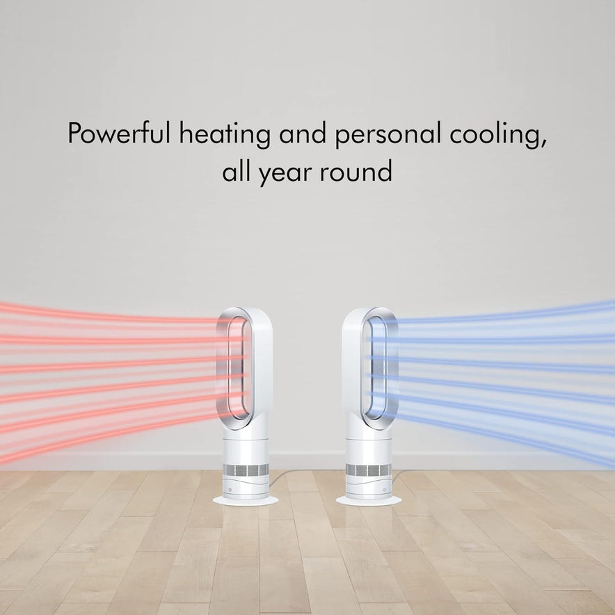Dyson Hot+Cool | Jet Focus Heater and Fan | White/Silver | AM09