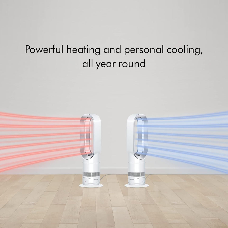 Dyson Hot+Cool | Jet Focus Heater and Fan | White/Silver | AM09