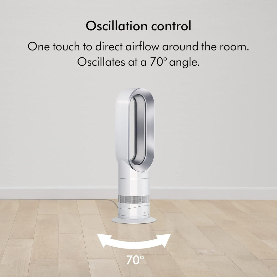 Dyson Hot+Cool | Jet Focus Heater and Fan | White/Silver | AM09