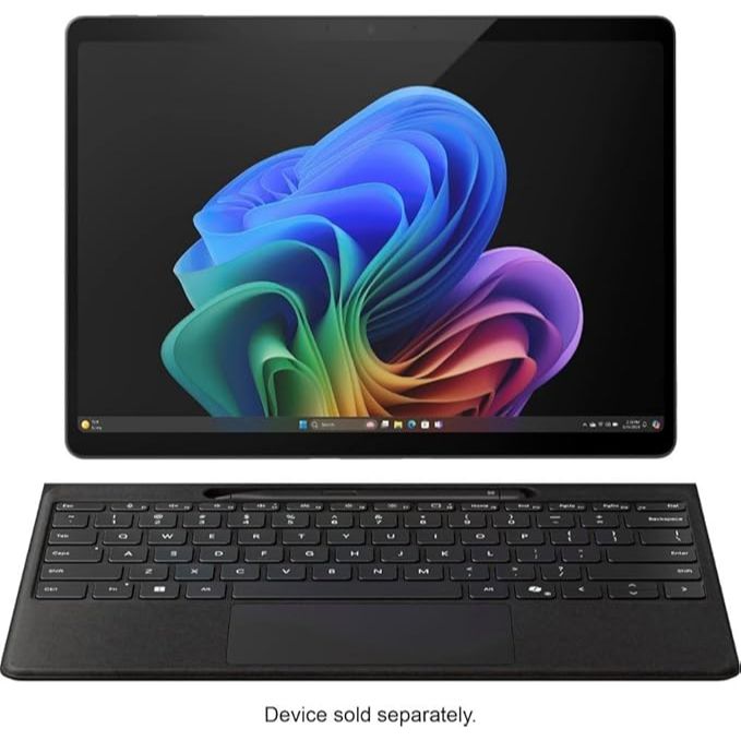 Microsoft Surface Pro Flex Keyboard with Slim Pen Bundle | Windows 11 Copilot+ PC | Black