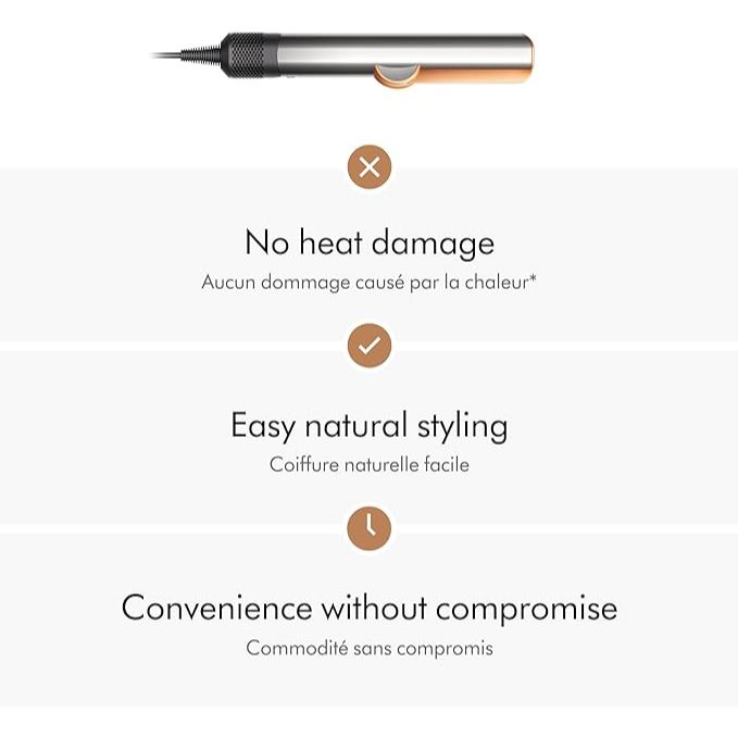 Dyson  Airstrait Straightener | HT01 | Nickel Copper