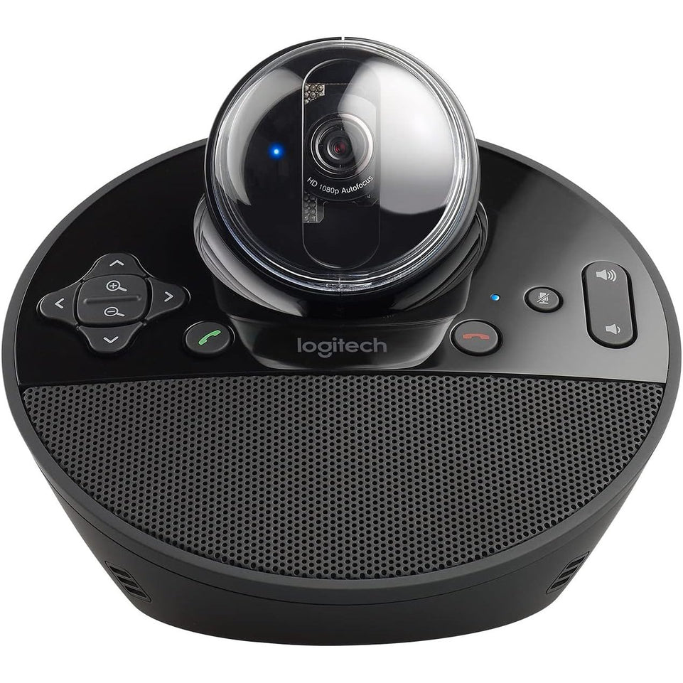 Logitech All-in-one Video Conference Webcam | HD 1080p Camera | Built-In Speakerphone | BCC950