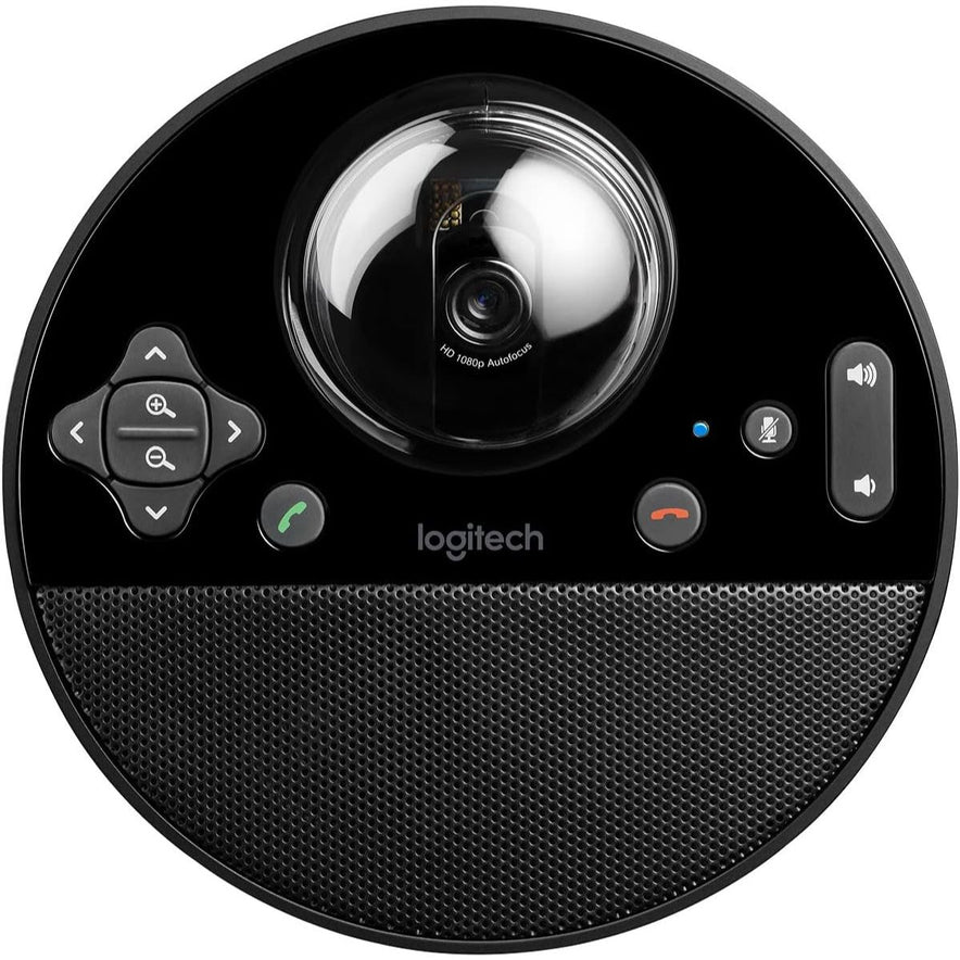 Logitech All-in-one Video Conference Webcam | HD 1080p Camera | Built-In Speakerphone | BCC950