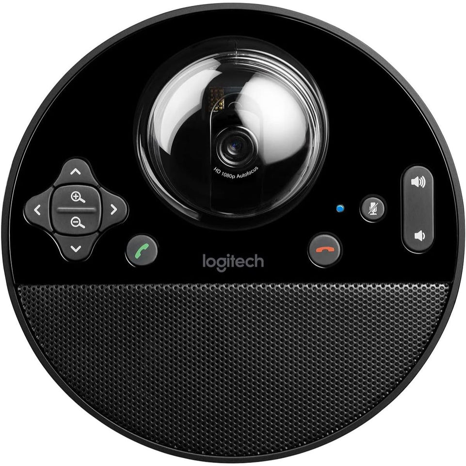 Logitech All-in-one Video Conference Webcam | HD 1080p Camera | Built-In Speakerphone | BCC950