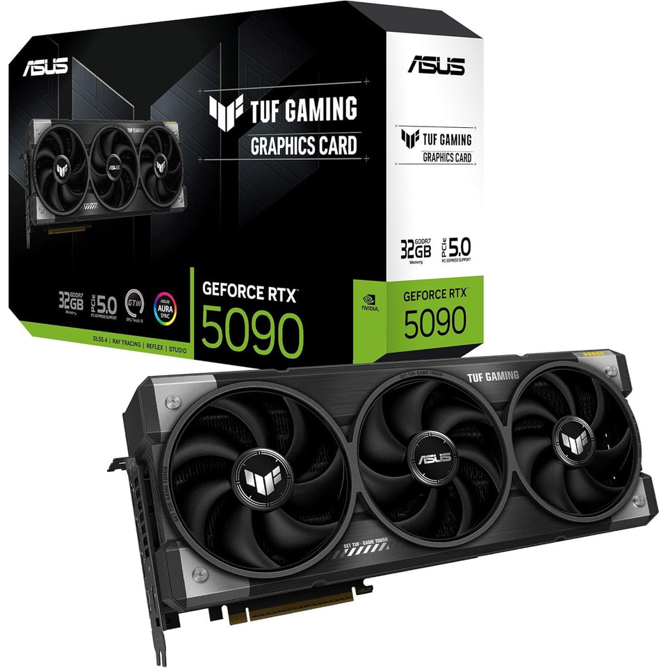 ASUS TUF Gaming GeForce RTX 5090 | 32GB | GDDR7 | Gaming Graphics Card