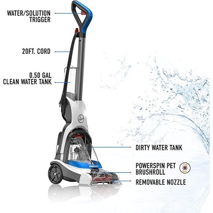 Hoover PowerDash Pet Compact Carpet Cleaner | FH50700